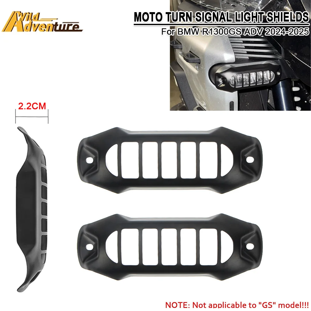 LED Hilfs Schutz Licht Motorrad Zubehör Lampe Wachen Für BMW R1300GS Abenteuer R1300GS ADV Blinker Licht Schilde