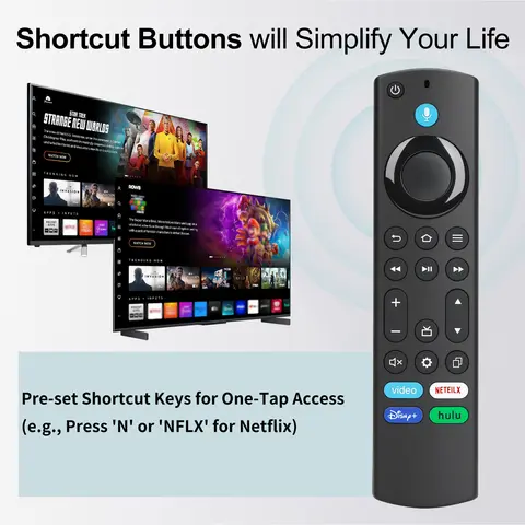 Replacement Voice Remote Control for Insignia, Toshiba, Pioneer Fire Smart TVs  L5B83G