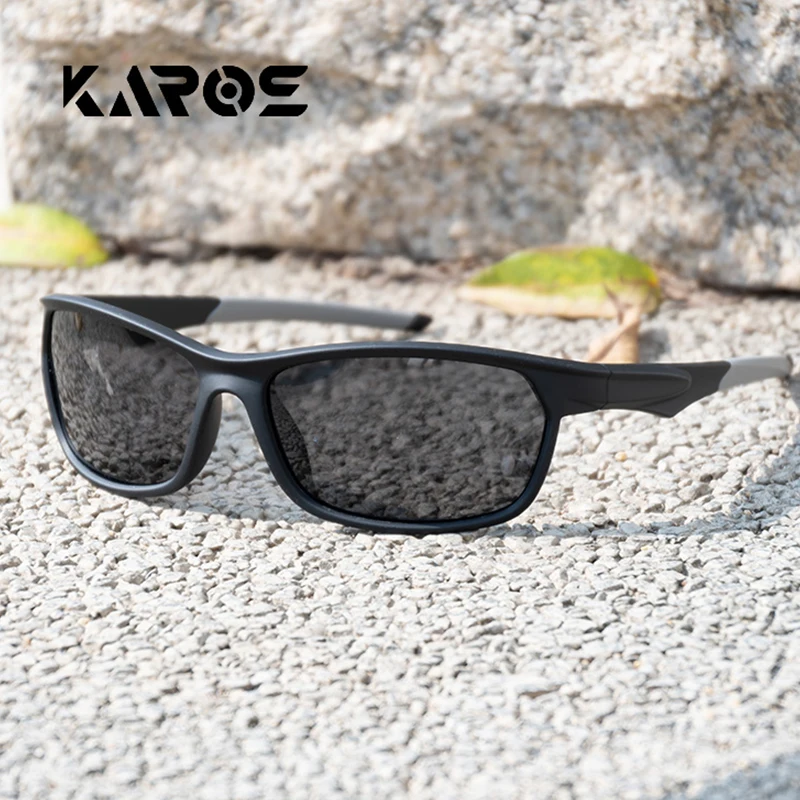 Karos Polarized Sunglasses Men Women Outdoor Sports UV400 Eyewear Fishing Driving Glasses Bike Cycling Hiking Camping Shades