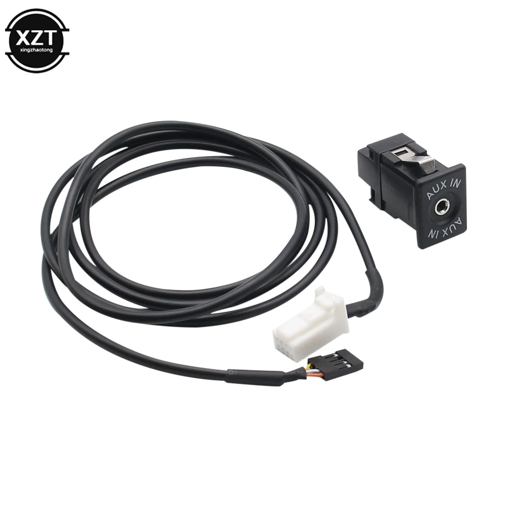 Gniazdo AUX do radia samochodowego, 8-pinowe złącze AUX, adapter AUX do Suzuki Swift SX4 Grand Vitara / Jimny / Clarion, wiązka przewodów, kabel audio AUX — zdjęcie produktu 3