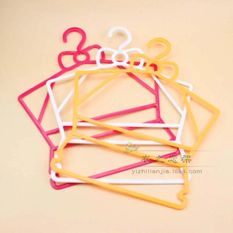 5 PCs Plastic Children's Clothing Hanger One-Piece Suit Baby Child Children Infant Clothes Hanging Clothes Rack