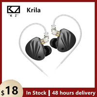 KZ Krila In Ear Hybrid technology Earphone High-end Tunable balanced armature Headphone Monitor Cancelling HiFi Earbuds