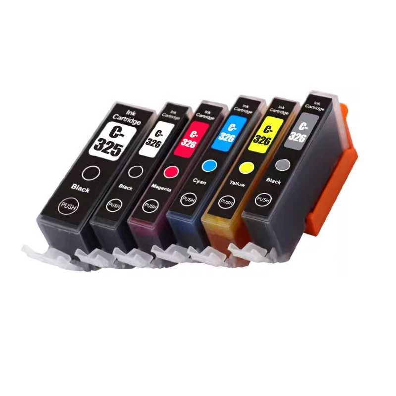 1/2/3/4set BCI-325 326 Compatible Ink Cartridge for Canon MG5230 MG5130 MG6130 MG8130 6230 8230 5330 IP4830 IP4930 MX883 IX6530