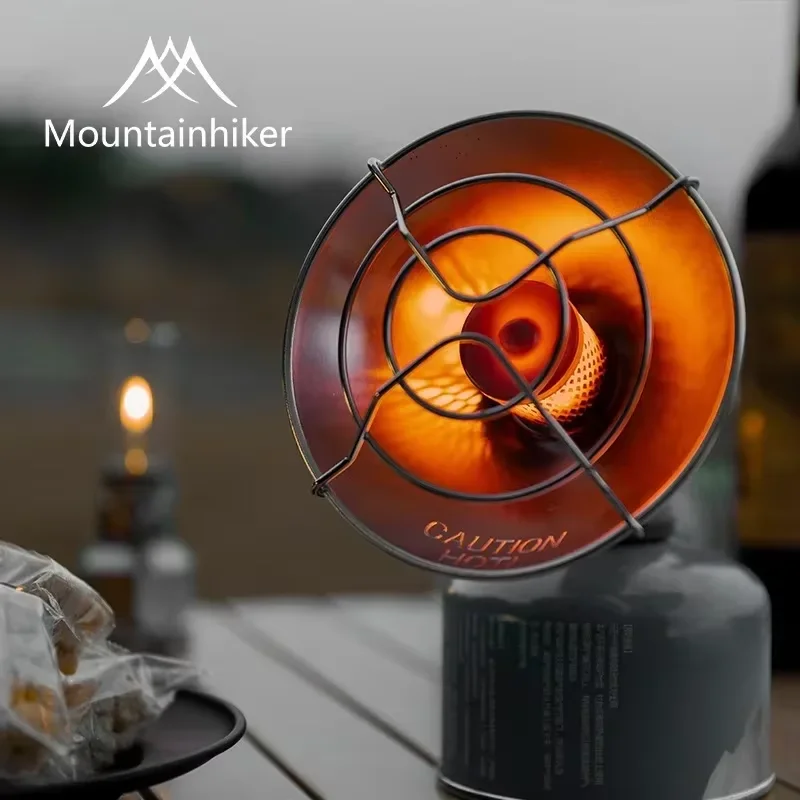 MOUNDAINHIKER mini horno de calefacción de gas solar portátil calentador solar butano calentador de tienda de campaña al aire libre fácil calefacción de campamento de invierno
