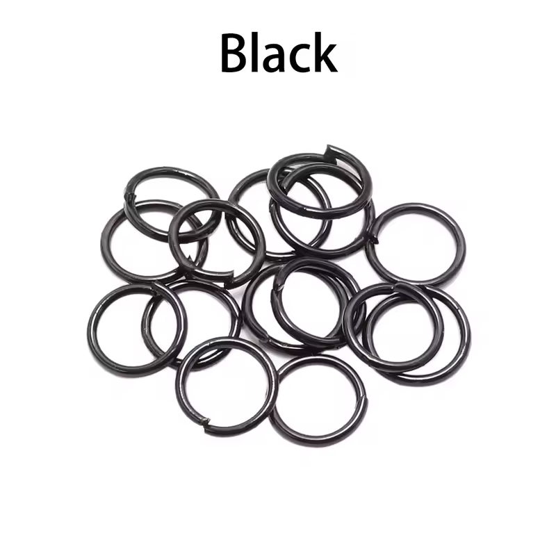 50-200pcs/lot 3-20 mm Jump Rings Split Rings Connectors For Diy Jewelry Finding Making Accessories Wholesale Supplies - Image 14