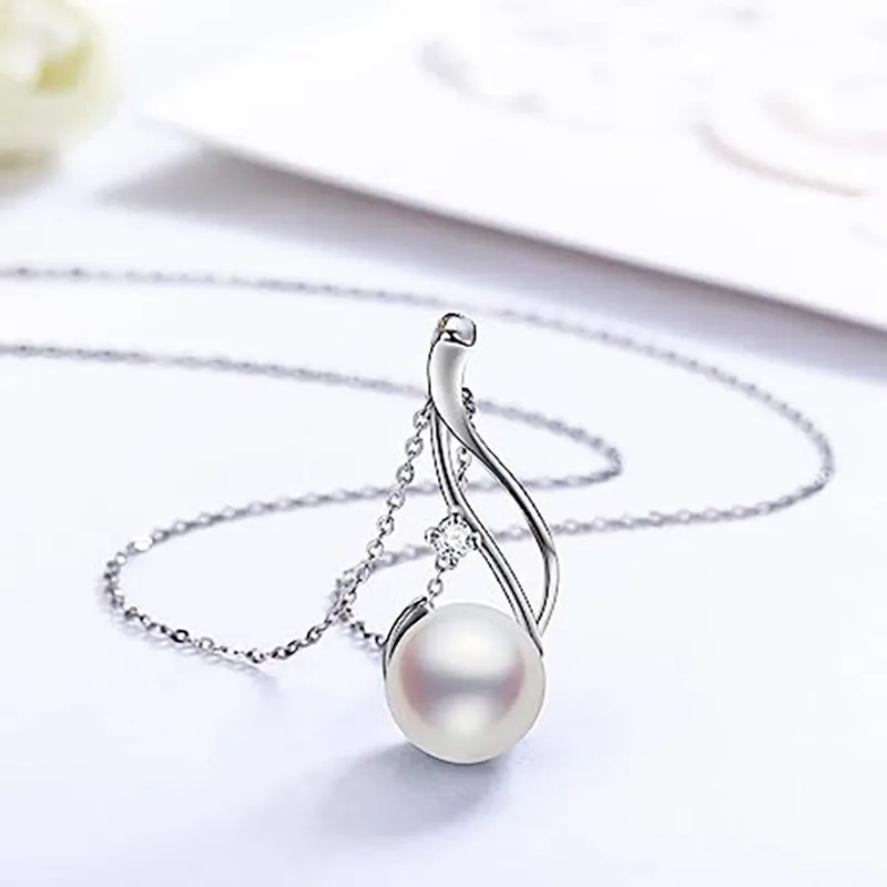 Simulated Pearl Necklace For Women Luxury Pearls Necklaces Korean Jewelry Gifts