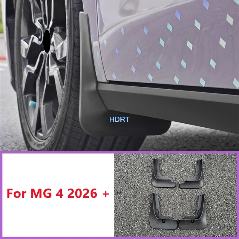 

Car Styling Front Rear Wheel Mud Flap Mudguard Splash Guard Fender Cover Protector Decoration Accessories For MG 4 MG4 2026 +
