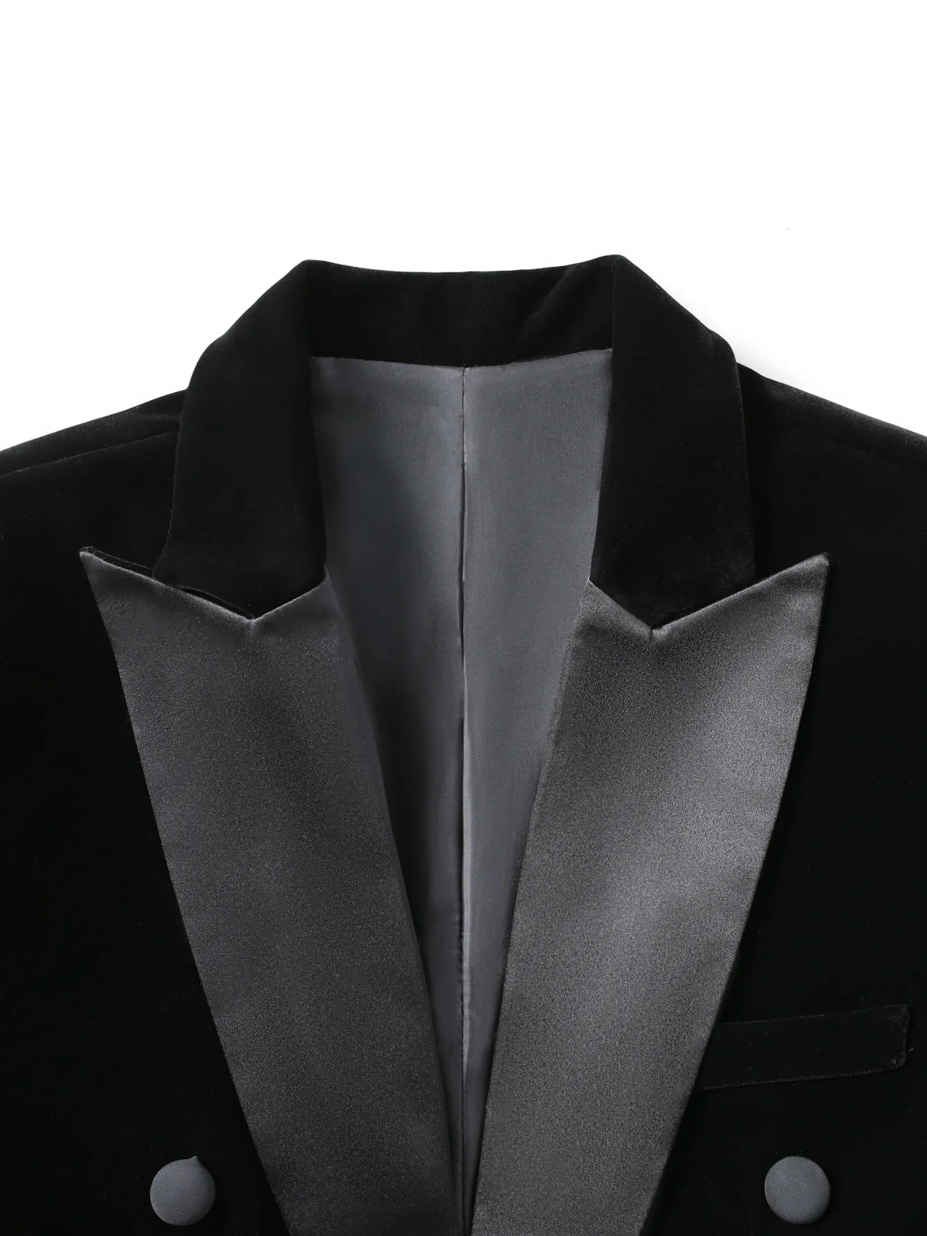 Mannen Fluwelen Pak Smoking Heren Banket Trouwpak Stage Performance Jurk Jas