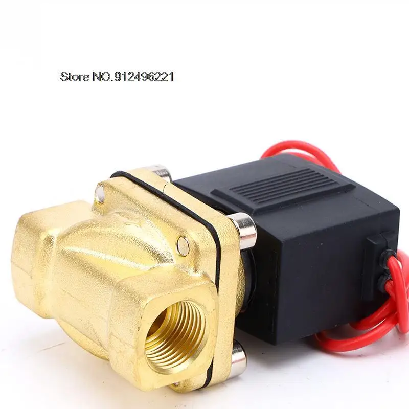 VX2120 G1/2 1/4 3/8 Brass Solenoid Valve 2 way 2 position Air Steam Water Valve Normal Close SMC Type