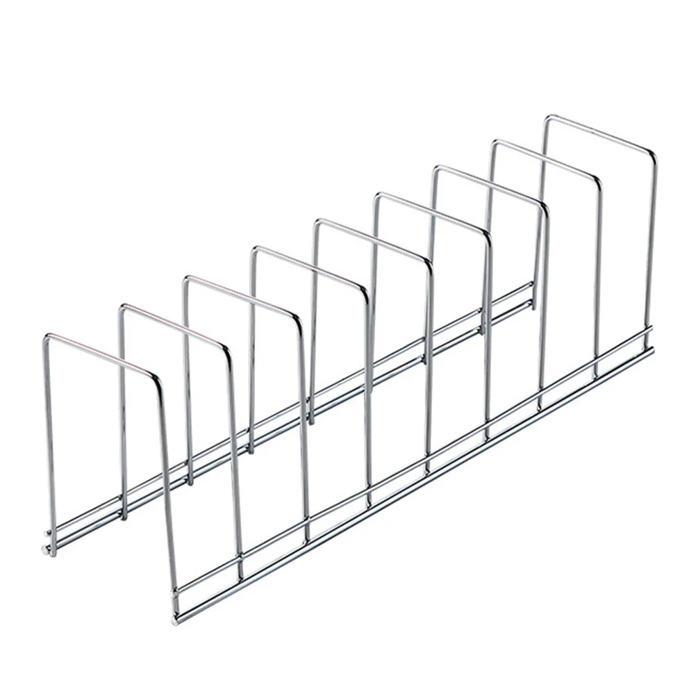 

Kitchen Bowl Rack Heavy Duty Dish Draining Storage Rack Multifunctional Plate Holder For Pans Cutting Boards Space Saving Stand
