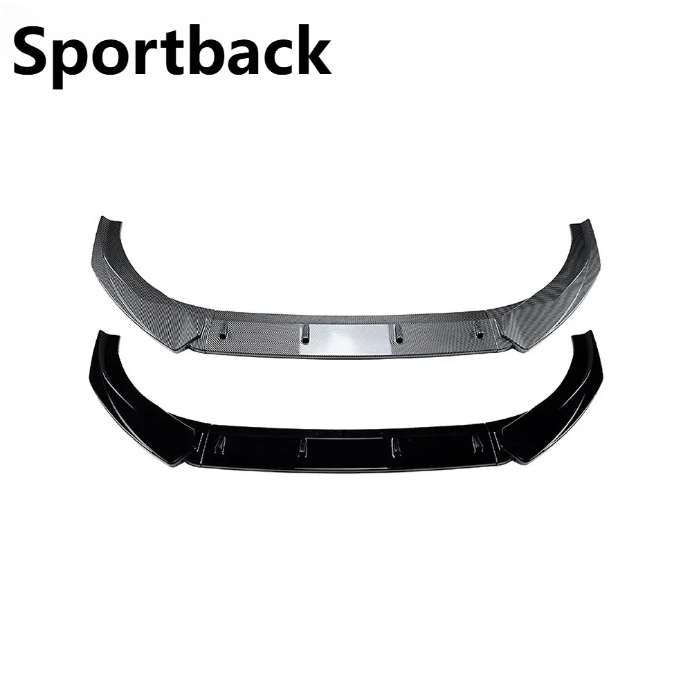 For Audi A3 S3 8V Standard TDI TFSI Saloon / Sportback 2013 2014 2015 2016 Front Bumper Spoiler Splitter Lip Diffuser Body Kit view 5