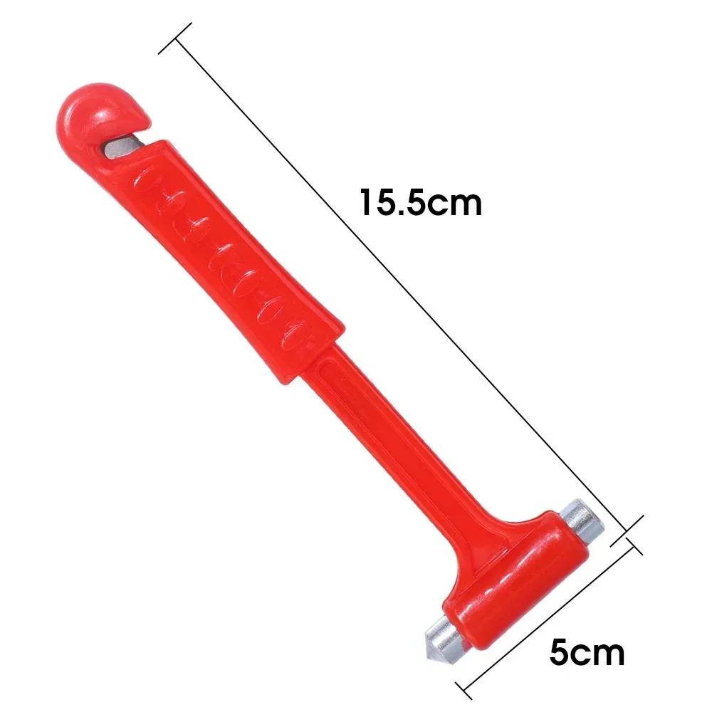 1/2/4PCS 2in1 Car Safety Hammer Emergency Escape Tool Kit Auto Car Window Glass Hammer Breaker and Seat Belt Cutter Escape Tool