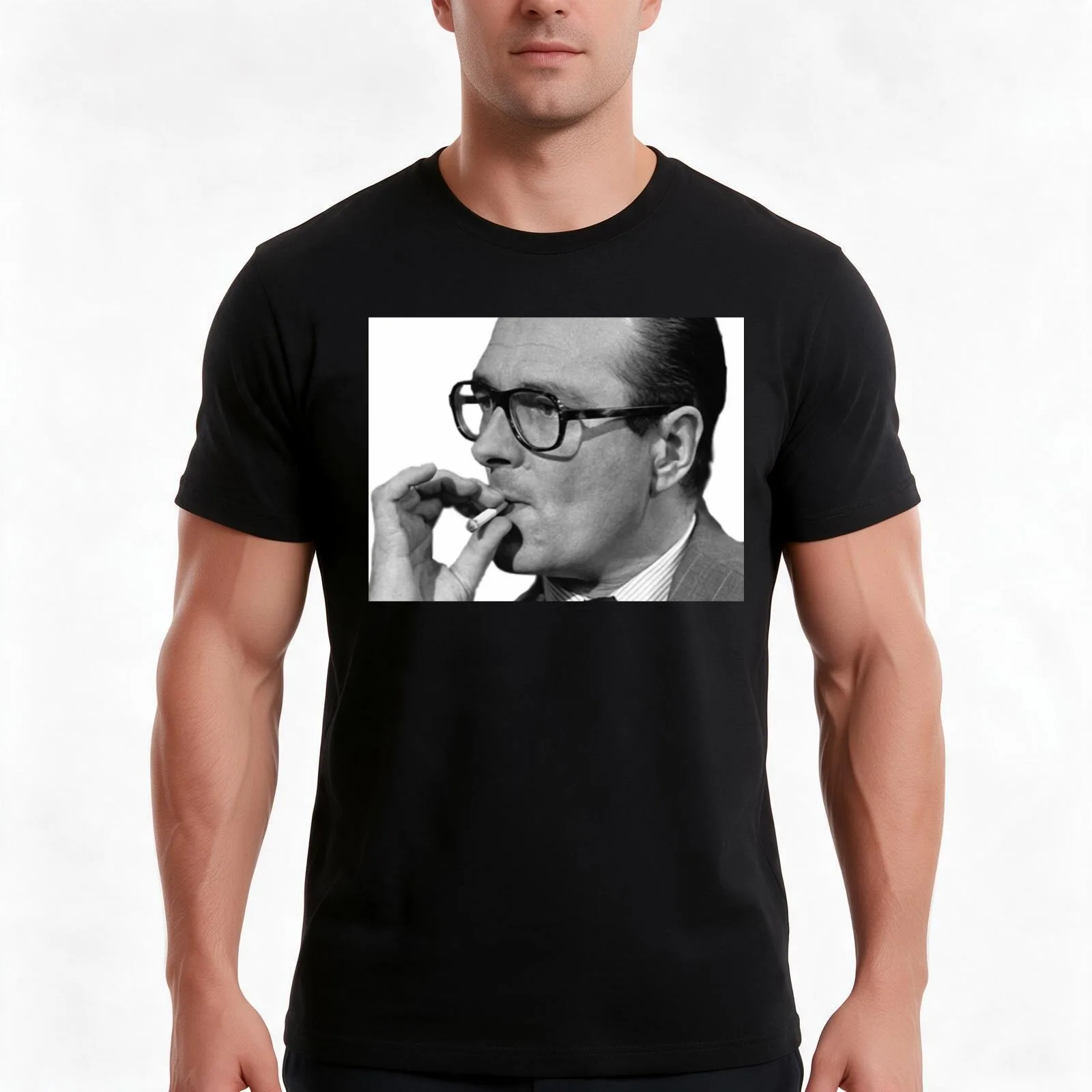 Jacques Chirac french swag T-Shirt, Summer Casual Cotton Tee, Oversized Streetwear Tops, Vintage Graphic Print, Unisex Men Women