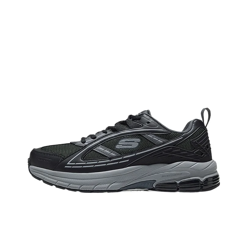 Skechers SPORT MENS Low top Running Shoes Men's Black 8790370-BKCC