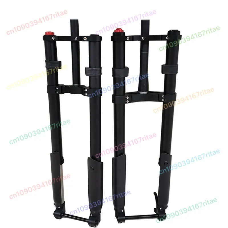 

Electric Snow Fat Bike Inverted Front Fork Fat Tiers Air Suspension Mountain Bike Ebike Fork 26inch Spinal canal