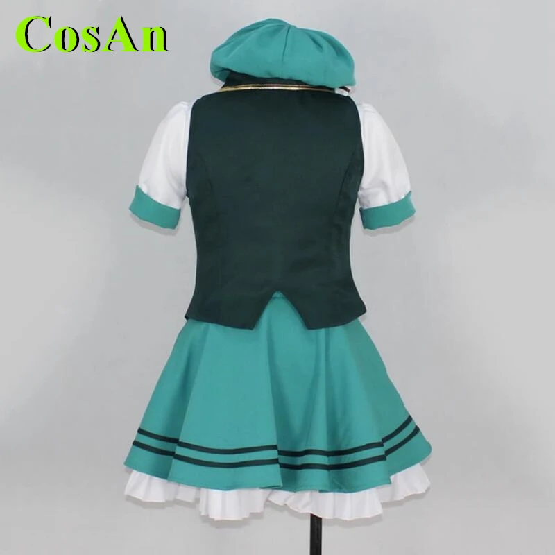 

Cos-Mart Anime Is the Order A Rabbit Ujimatsu Chiya Cosplay Costume Cute Maid Uniform Gown Party Role Play Clothing Girl