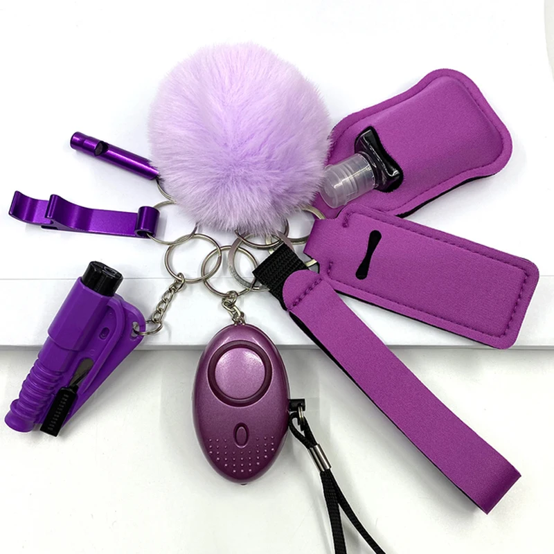 Llavero de Defensa Personal para mujer, accesorios de seguridad, Llavero de Defensa Personal