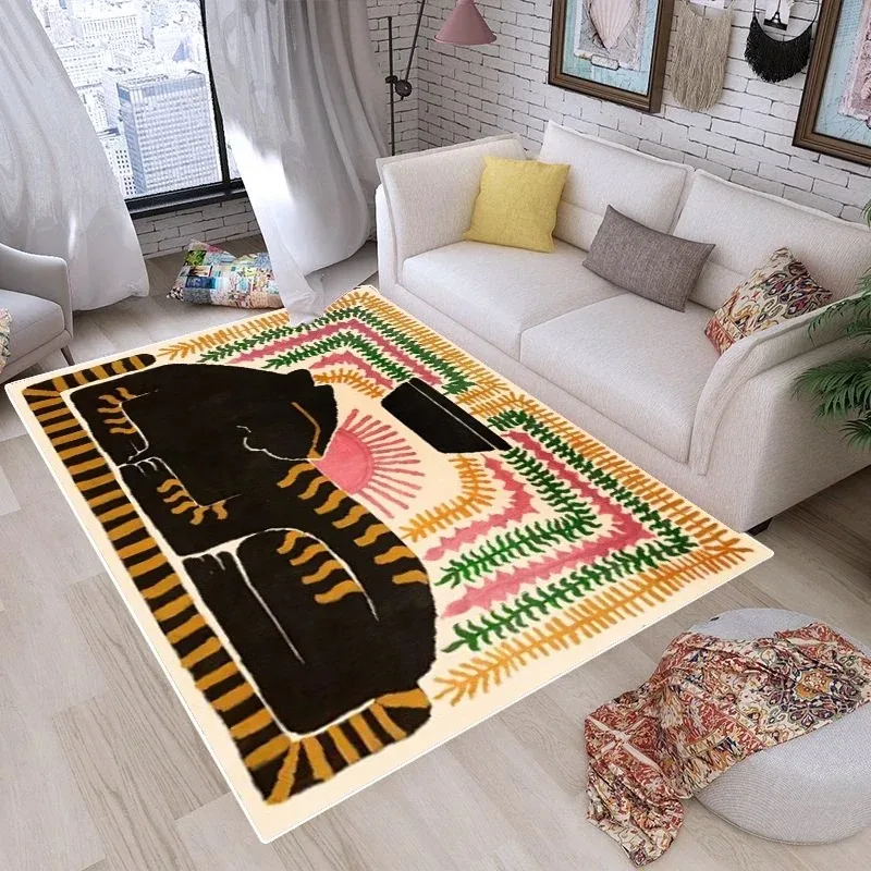 Carpet for Living Room Fashion Advanced Home Decoration Coffee Tables Bedroom Plush Mat Large Area Cloakroom Rug ковер Tapis INS