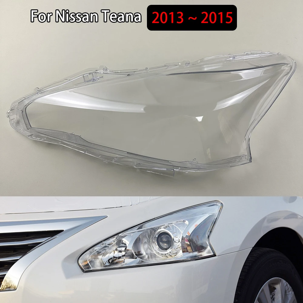 

Car front Headlight glass headlamps transparent lampshade lamp shell Headlight Cover lens For Nissan Teana 2013 2014 2015