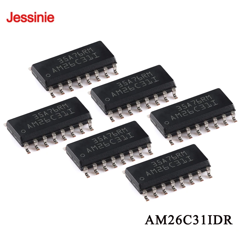 10Pcs/1pc AM26C31IDR SOIC-16 Quad Differential Line Driver Chip