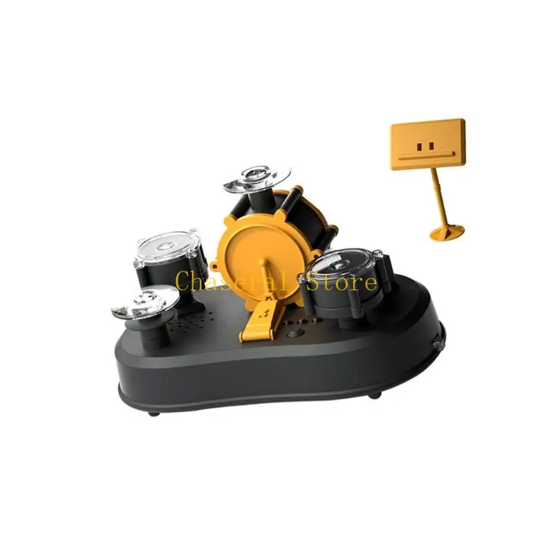 E7CE Electronic Finger Drum Toy Featuring 4 Play Modes Realistic Sound Effects For Beginners