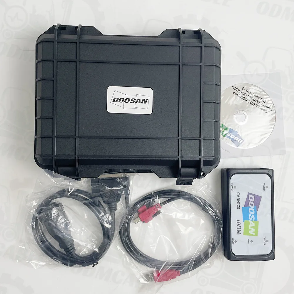 Excavator Inspection Diagnostic Tool For Doosan DDT SCR DPF G2 Scan DCU ECU DMS-5 Hardware + Software Version 1.6.3 2016.09