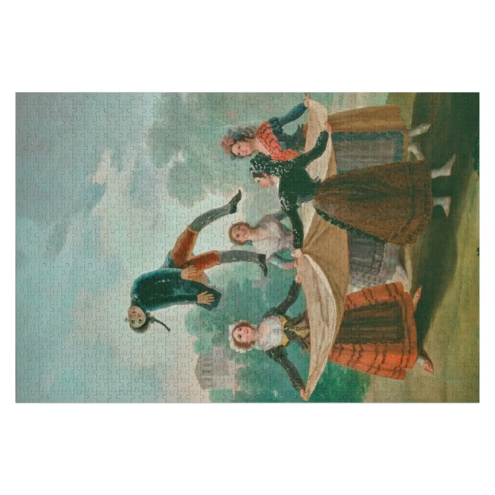 

Francisco de Goya - The Straw Manikin (El Pelele) Jigsaw Puzzle Wood Adults Personalized For Kids Christmas Gifts Puzzle