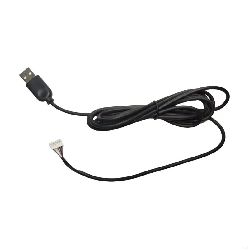 

R53C Rubber USB Mouse Cable Replacement for G300 G300S Essential Mouse Wire 180CM 70.87in