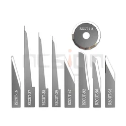 10PCS Standard Blades RUIZHOU Oscillating Knife Sample Leather Foma Cutting Machine RZCUT-01 RZCUT Knife  RZCUT-19 RZCUT-38