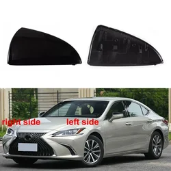 For Lexus ES ES200 ES260 ES300 ES350 2019-2023 Outside Reverse Mirror Cover Cap Wing Door Side Mirrors Housing Shell Black