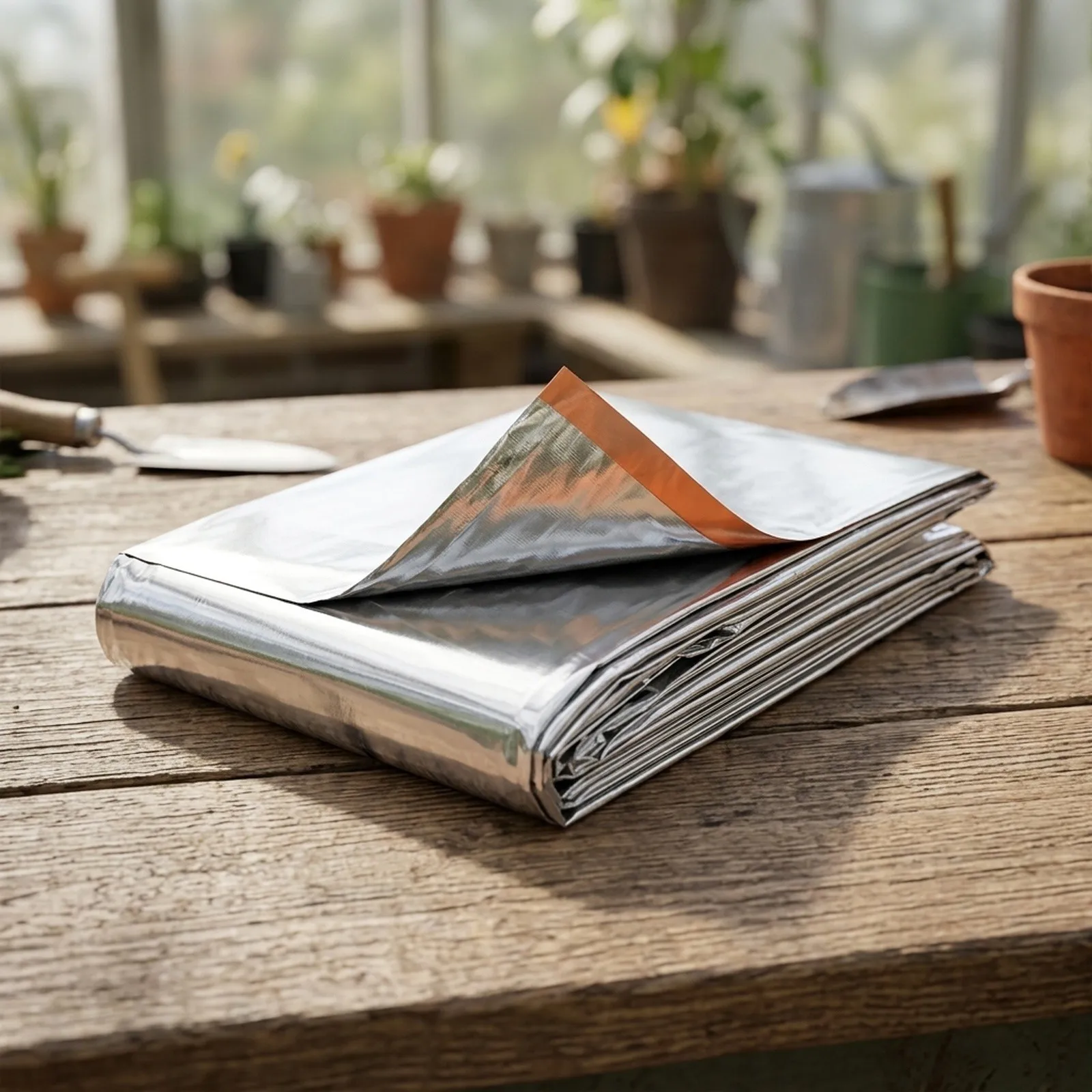 Garden Silver Mylar Film Covering Sheet Reflective Indoor Greenhouse Planting Reflective Film For Plants Garden