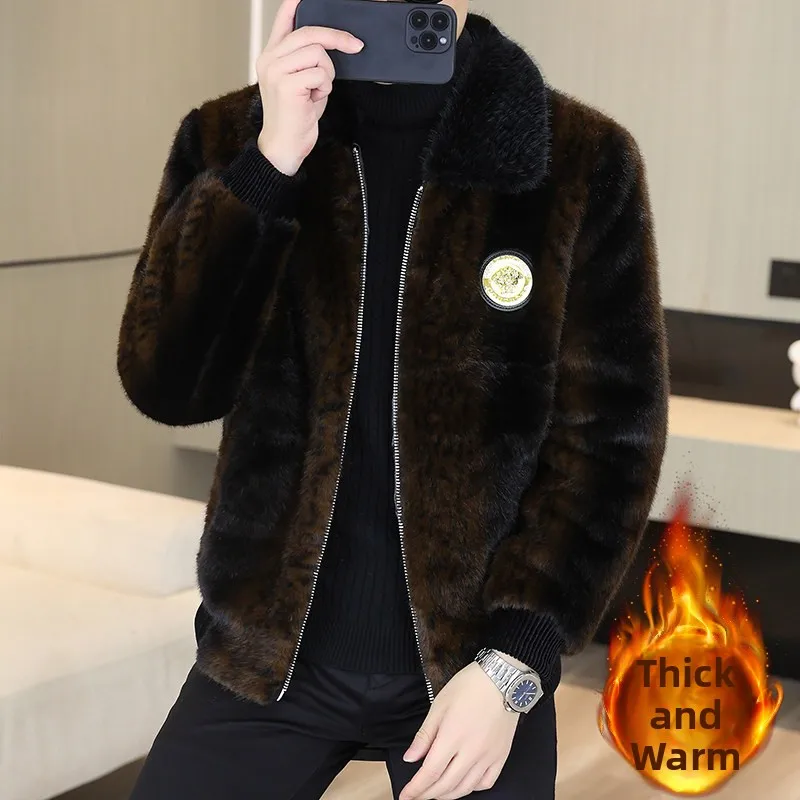 

Мужская повседневная куртка-пальто из хлопка и полиэстера с воротником, для молодежи и среднего возраста, высококачественная зимняя верхняя одежда