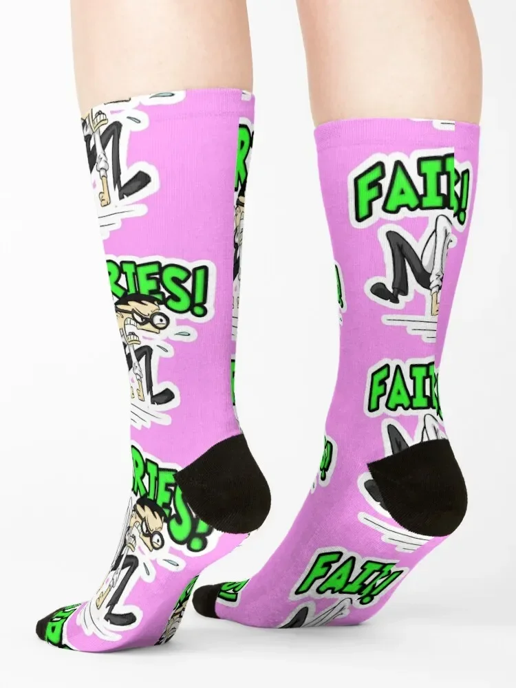 Fairly Odd Parents - Mr Crocker Socks man loose luxury Men Socks Luxury Brand Women's