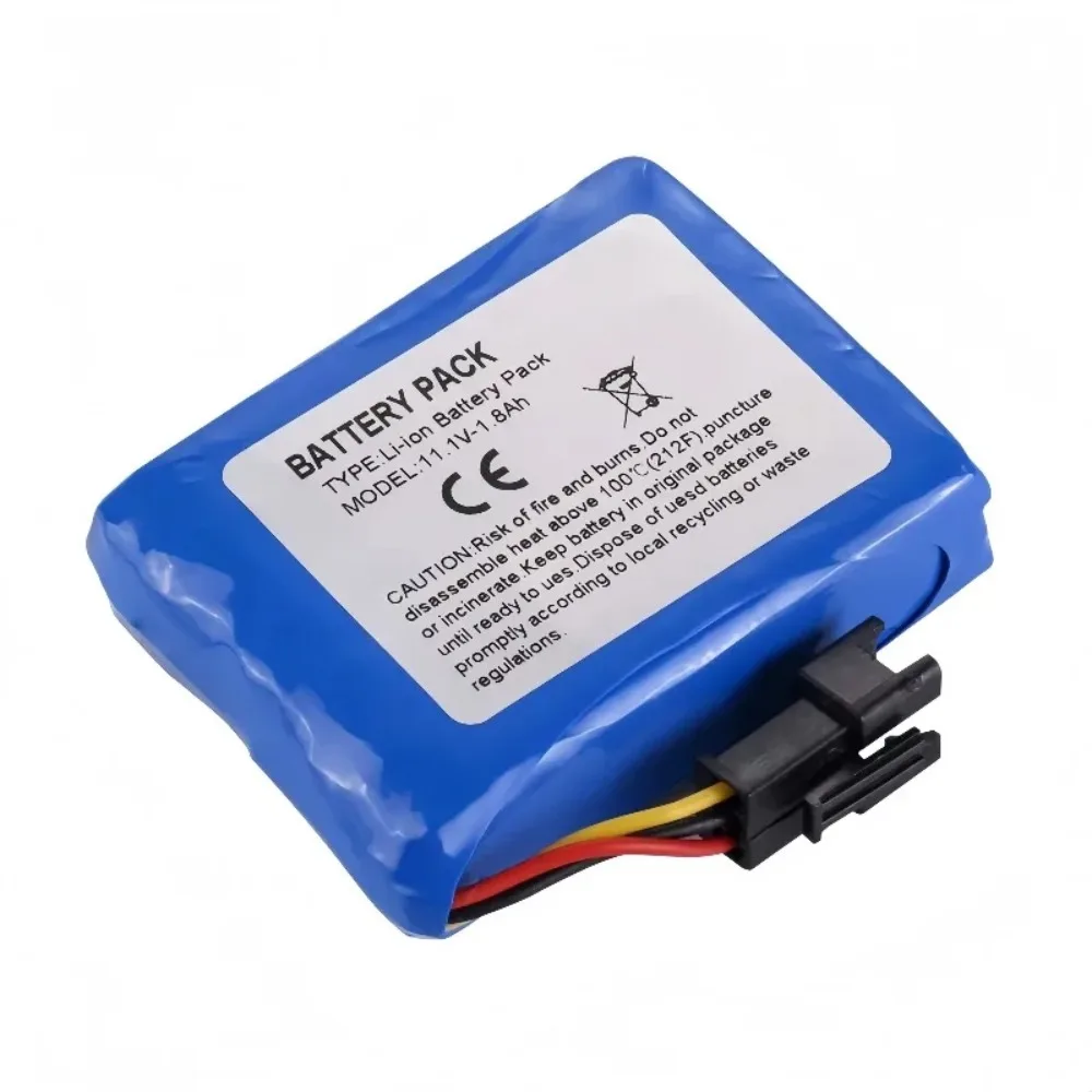 High-Quality 654255 11.1V 1800mAh Medical Battery For Medcaptain MP-30 MP-60 SYS-6010 144457 (ICP49/42/52)  SYS-3011 SOS-SM10B