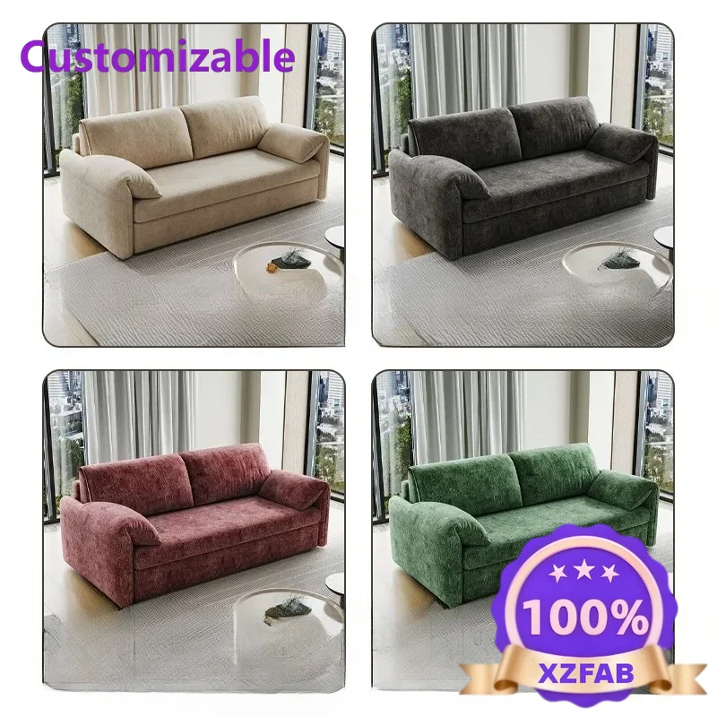 Factory Direct 2026 Hotel apartment flipped sofa bed foldable dual-purpose light luxury multi-functional household sofa bed