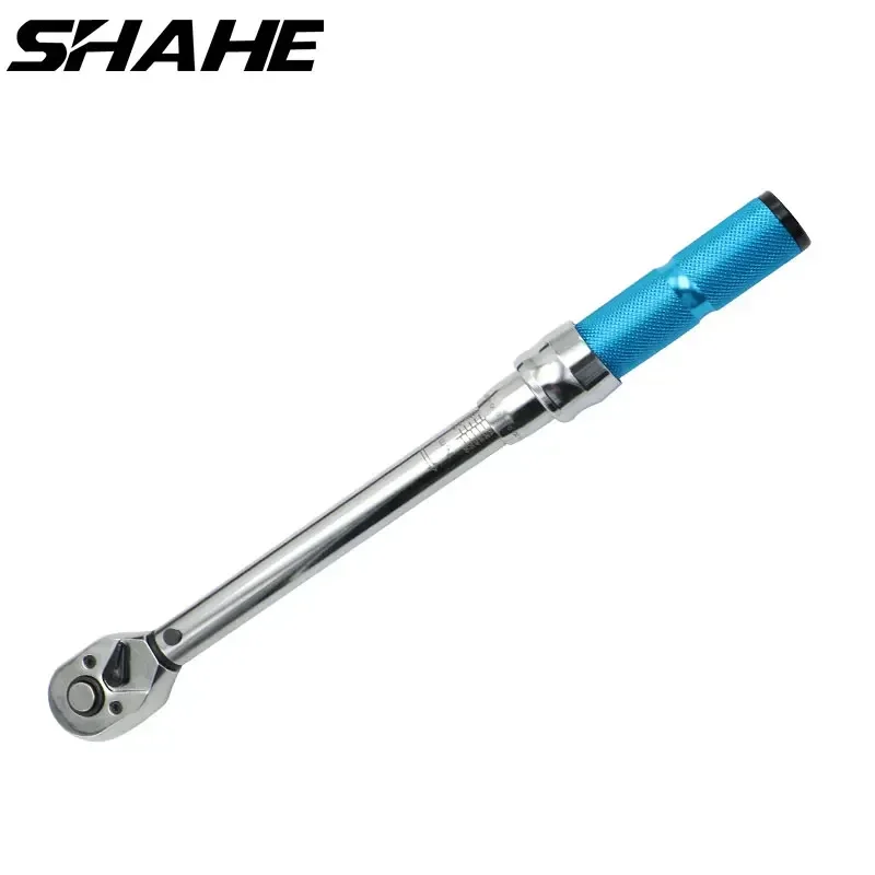 Shahe Torque Wrench  1/4''1/2''3/8''  Bicycle Bike Repair Tool ±3% High Precision Torque Wrench Bicycle Automotive Tool