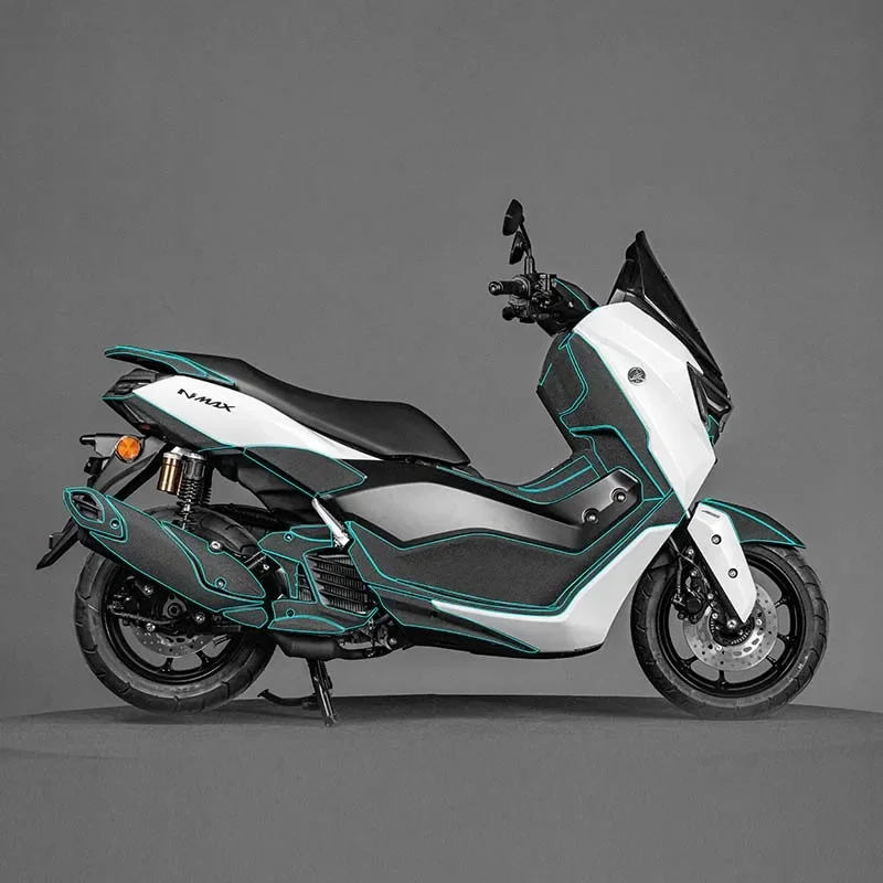 لياماها NMAX155 2025 دراجة نارية ملصقات درع واقية الديكور أطقم أنماط جديدة الجسم أجزاء بلاستيكية #6