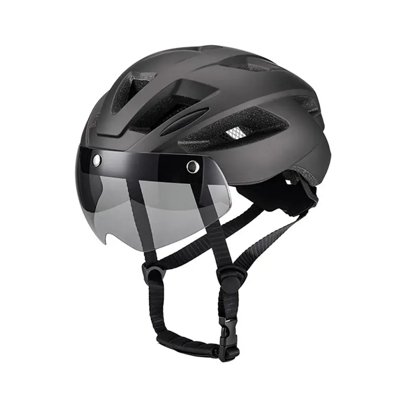 NEW HOT In Stock-Adult Bike Helmet, Light Microshell, Men Women, Fit Adjustment Suggested With Windscreen Fit57-62Cm For Cycling