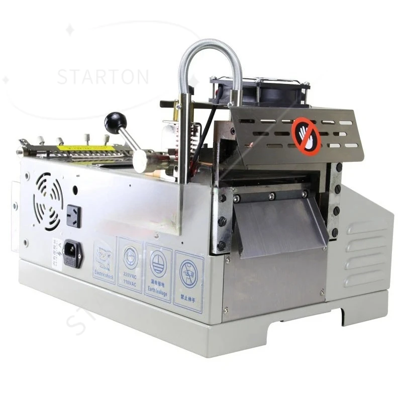 Automatic Computerized Rope Cutting Machine Cold and Hot Zipper Cutting Ribbon Cutting Webbing Machine Elastic Band 988T