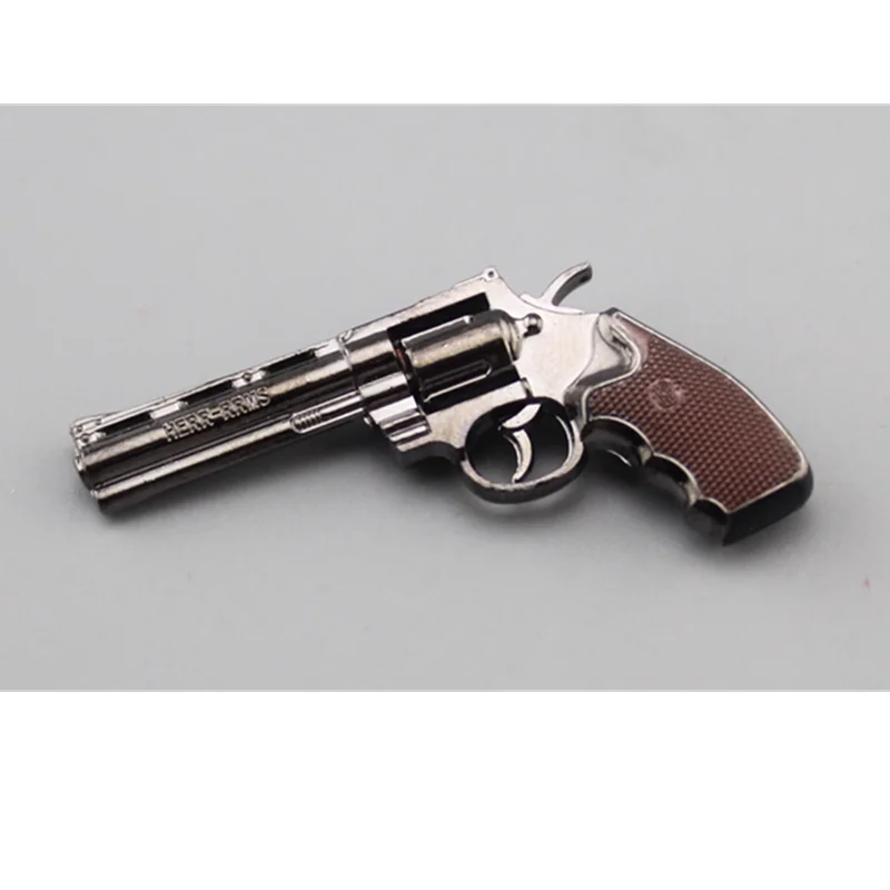 1:6 Scale Diecast Metal Model Pistol Gun colt357/Smith&Wesson Revolver/Oshu Jinx/Ionic Holy Light For 12inch Action Figure Toys