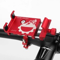 Aluminum Alloy Bicycle Mobile Phone Holder Phone Mount Electric Car Motorcycle Bike Stand Cycling Part