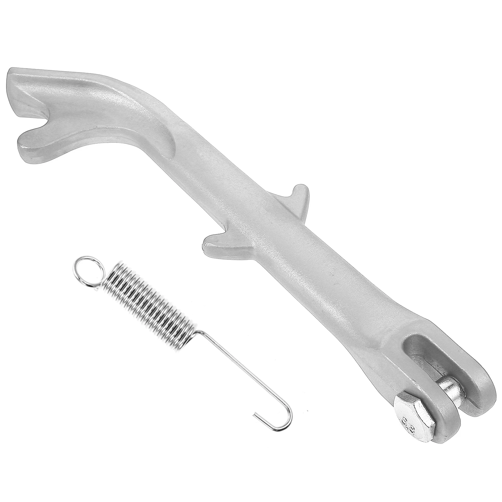

Upgraded Metal Motorcycle Kickstand Side Stand Foot Plate Electric Scooter Replacement Parts Non-Slip Stable Easy Install