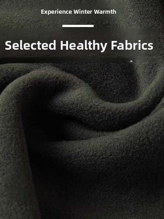 

Thiened Fce Stand Collar Jaet for Men Warm Faionable All-Season Outerwear Double-Layer Temperature Loing