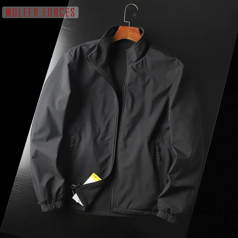 Winter Jacket Man Ski Windbreaker Techwear Retro Baseball Trekking Windbreaker Outdoor Sport Windshield Oversize