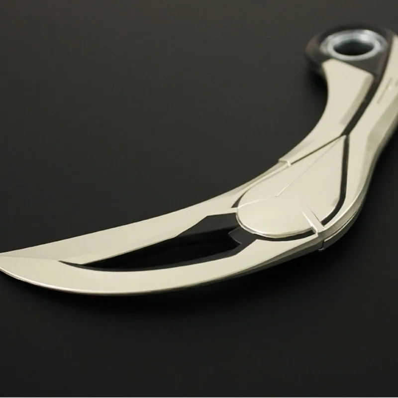 อาวุธพวงกุญแจโลหะคารามบิต16ซม. ไอออน2.0ชุดสะสมดาบอาวุธที่ไม่สามารถหมุนได้อาวุธ