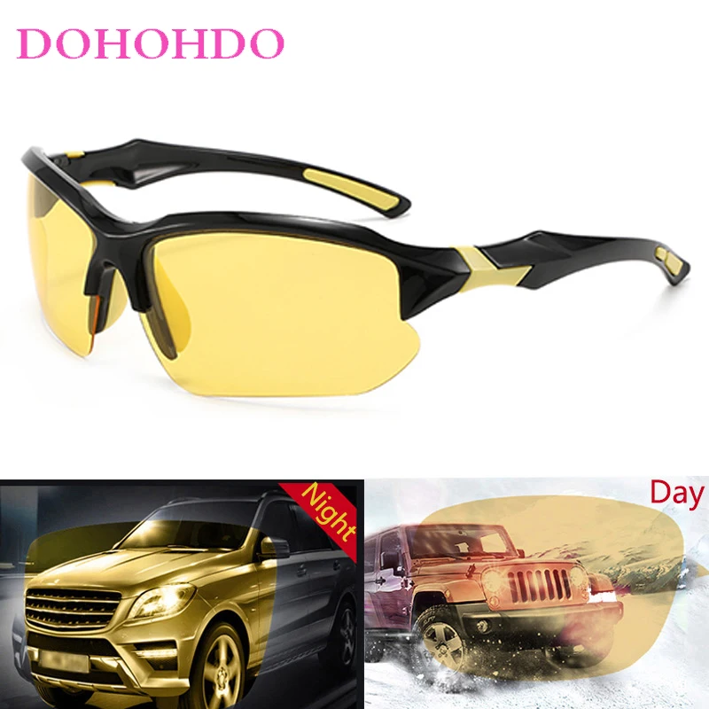 

2026 Outdoor Sports Polarized Sun Glass Men Retro Designer Night Vision Anti-Glare Women Sunglass Driving Goggles UV400 Lunette