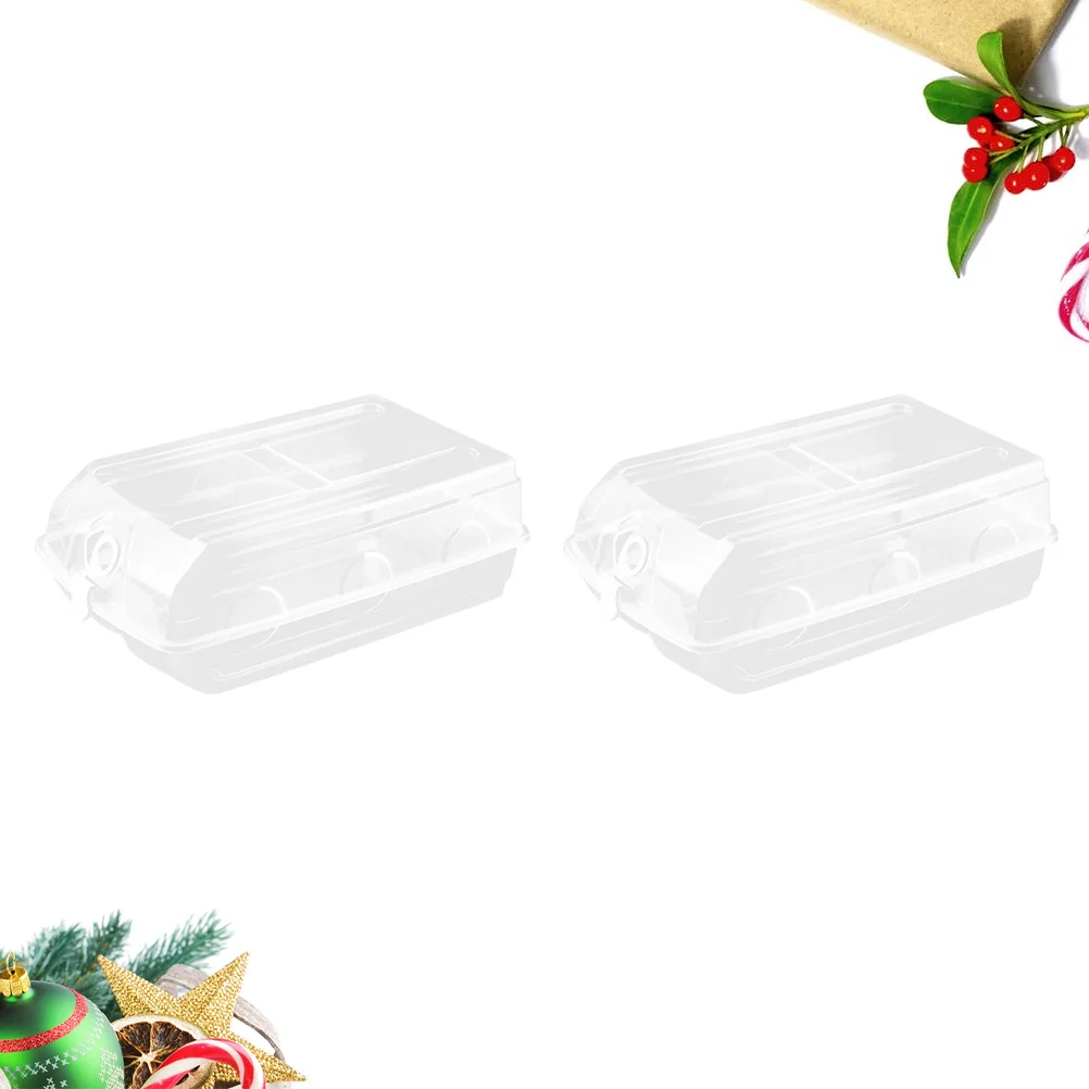 

2Pcs Shoes Storage Box Large Transparent Thickened Plastic Stackable Anti-Dust Organizer for Men Women Shoes Storage Large