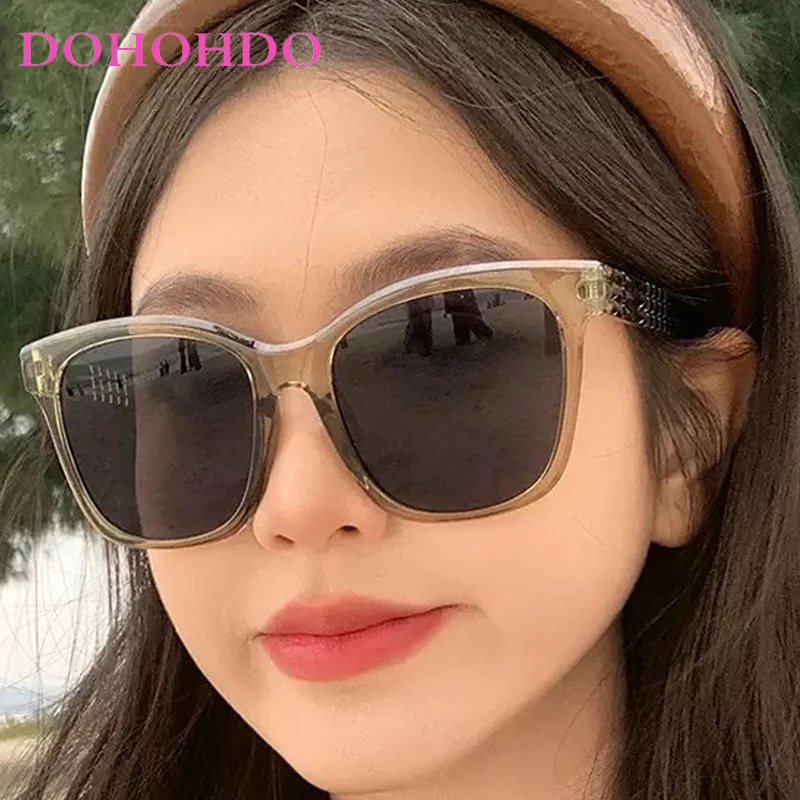 

Vintage Square Big Frame Outdoor Women's Sunglasses Luxury Brand Designer Men Sunglass Drive Travel Summer Shades UV400 Lentes