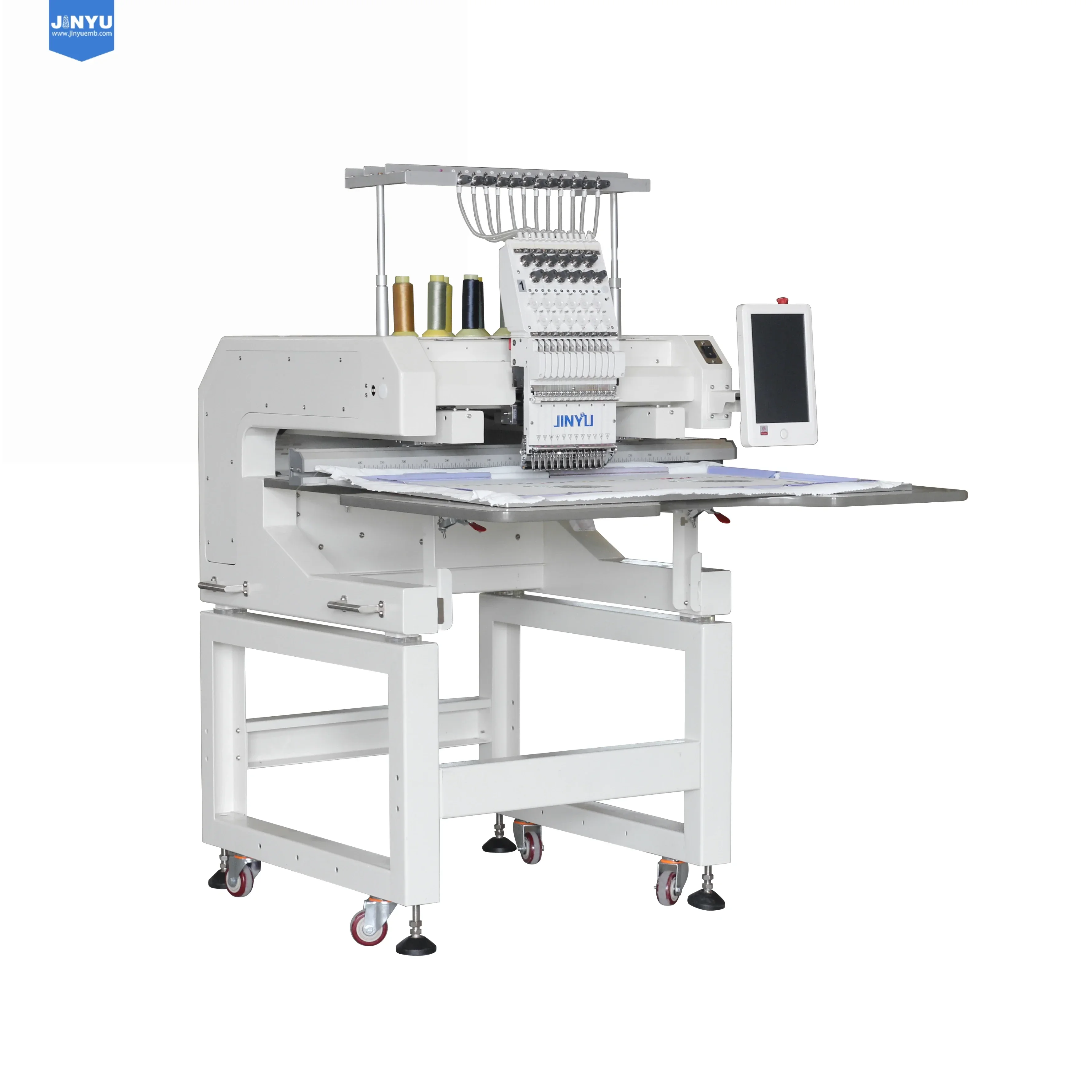 Jin Yu High Speed  Household Embroidery Machine 12/15 Needles Automatic Home Use High Quality Single-Head machine