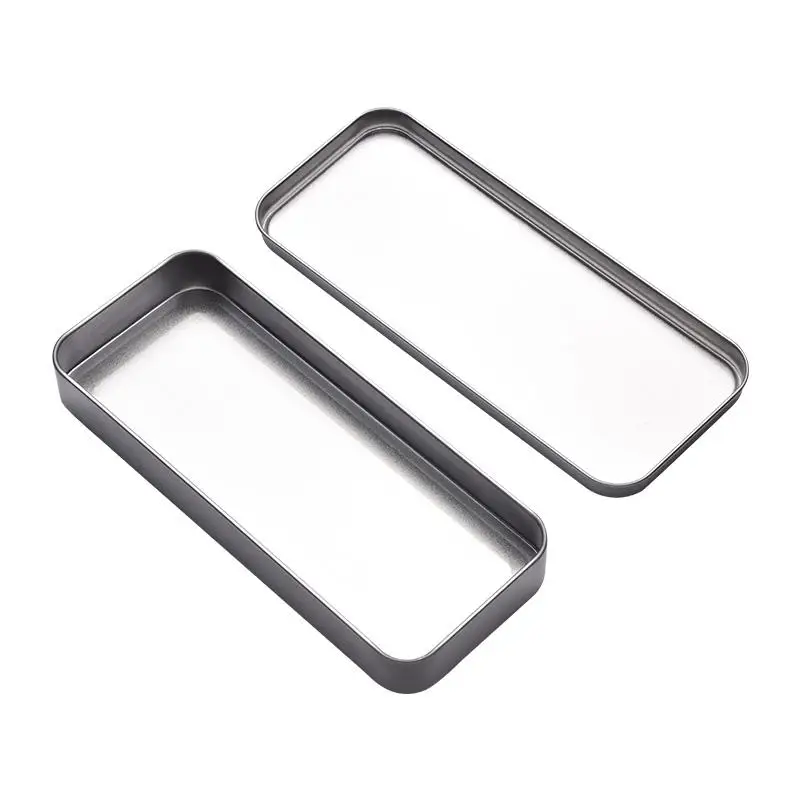 10 Pcs/Lot Sublimation Blanks Metal Pencil case Tin Pencil Box With Aluminum sheet For School Office Stationary